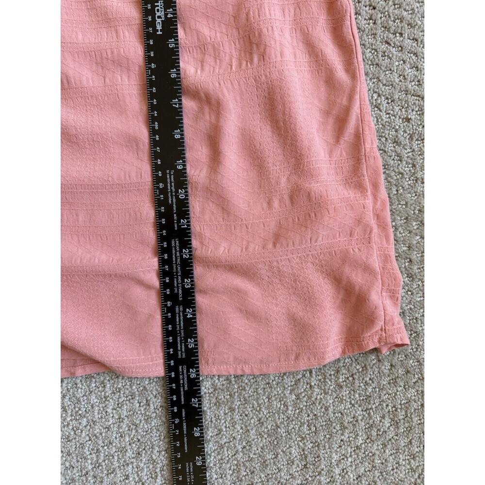 Nurture by Westbound 2X Pink Embroidered Boho Long Sleeve Peasant Blouse Flowy - Picture 11 of 14